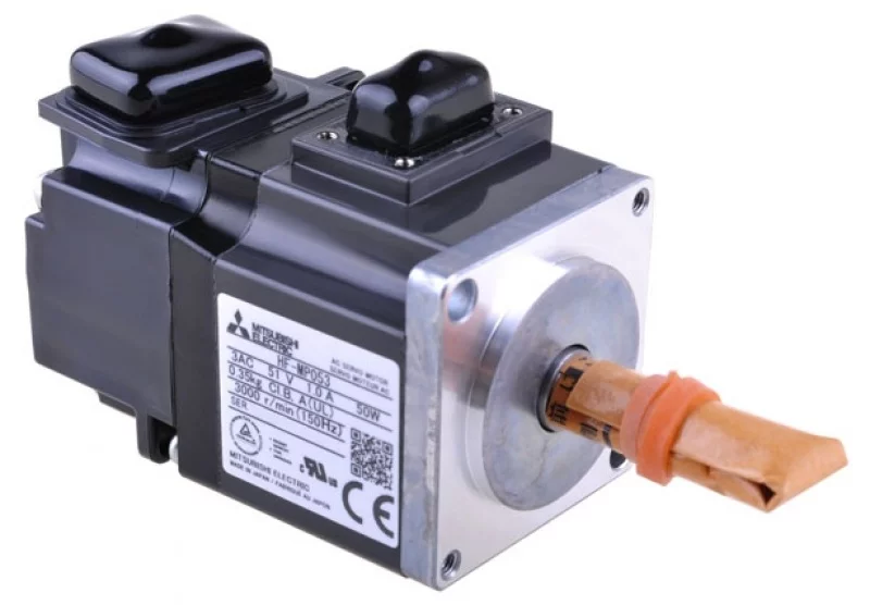 Серводвигатель HG-KN23BK оснащен тормозом